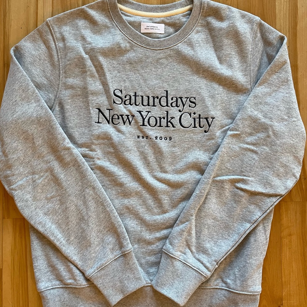 Men’s Saturdays NYC crewneck: medium